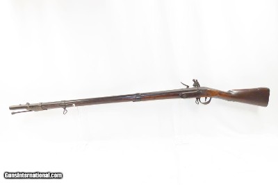 Antique CHARLEVILLE U.S. Model 1795 Type FLINTLOCK WAR of 1812 Era MUSKETLate 1700s/Early 1800s Military Style Flintlock Musket - Image 10 of 15