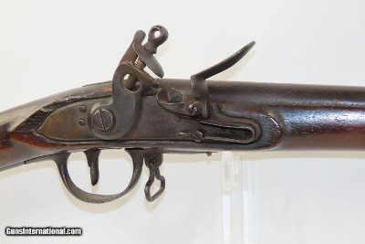 Antique CHARLEVILLE U.S. Model 1795 Type FLINTLOCK WAR of 1812 Era MUSKETLate 1700s/Early 1800s Military Style Flintlock Musket - Image 3 of 15