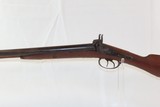 1850s ENGRAVED Antique DOUBLE BARREL Side/Side 12 Gauge PERCUSSION Shotgun
Mid-1800s FOWLING PIECE w/G. GOULCHER LOCK - 4 of 18