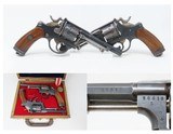 CASED PAIR of SWISS Military OFFICER’S Bern Model 1882 SCHMIDT RevolverMILITARY REVOLVERS Designed Colonel Rudolph Schmidt