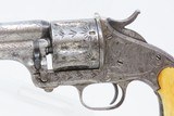 Antique MERWIN, HULBERT Open Top Large Frame Single Action “ARMY” Revolver
ENGRAVED Full-Sized Late 1870s/Early 1880s Revolver - 4 of 17