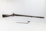 Antique DUTCH Pattern 1815 “No. 2” .69 Caliber Rifled MILITARY Musket
PERCUSSION CONVERSION Musket w/SOCKET BAYONET - 2 of 17