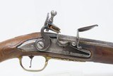 Antique Flintlock CAVALRY PISTOL Large Bore .64 Caliber Holster Horse Belt
Marked with GERMAN “CROWN/V” Proofs at the Breech - 4 of 17