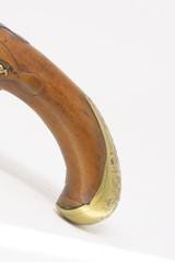 Antique Flintlock CAVALRY PISTOL Large Bore .64 Caliber Holster Horse Belt
Marked with GERMAN “CROWN/V” Proofs at the Breech - 15 of 17