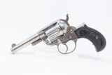 LETTERED Antique COLT Model 1877 LIGHTNING .38 Cal. Double Action RevolverINSCRIBED DA .38 Long Colt with NICKEL FINISH - 4 of 21