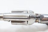 LETTERED Antique COLT Model 1877 LIGHTNING .38 Cal. Double Action RevolverINSCRIBED DA .38 Long Colt with NICKEL FINISH - 10 of 21