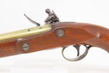 Antique SHARPE of LONDON Brass Barrel .55 Cal Flintlock INDIAN TRADE Pistol British with Birmingham Proofs & Lightly Engraved - 16 of 17