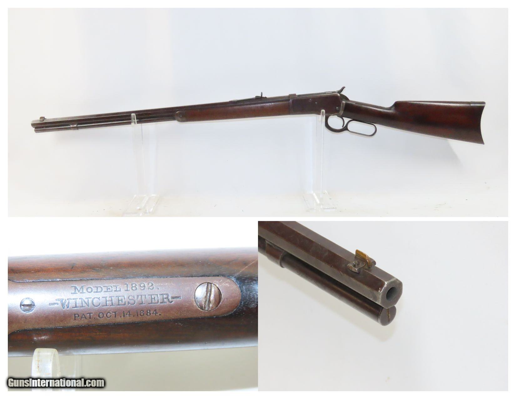 Antique WINCHESTER Model 1892 Lever Action .32-20 Caliber REPEATING ...