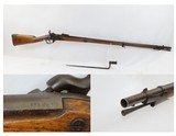 CIVIL WAR Antique French Model 1816 .67 Cal. WURTTEMBERG CONVERSION Musket
Rifled CIVIL WAR Musket with SOCKET BAYONET - 1 of 19