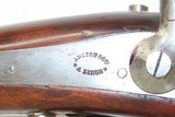 CIVIL WAR Antique ANCION & CIE. French Model 1842 Percussion RIFLE-MUSKET
Likely UNION ARMY Musket with BAYONET - 6 of 23