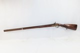 Antique Unmarked Full Stock .71 Cal. Percussion SMOOTHBORED Rifle/ShotgunHUNTING/HOMESTEAD Long Rifle/Shotgun Conversion - 12 of 17