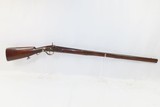 Antique Unmarked Full Stock .71 Cal. Percussion SMOOTHBORED Rifle/ShotgunHUNTING/HOMESTEAD Long Rifle/Shotgun Conversion - 2 of 17