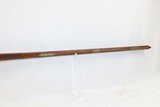 Antique Unmarked Full Stock .71 Cal. Percussion SMOOTHBORED Rifle/ShotgunHUNTING/HOMESTEAD Long Rifle/Shotgun Conversion - 8 of 17
