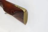 Antique Unmarked Full Stock .71 Cal. Percussion SMOOTHBORED Rifle/ShotgunHUNTING/HOMESTEAD Long Rifle/Shotgun Conversion - 17 of 17