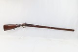 Antique Unmarked Full Stock .71 Cal. Percussion SMOOTHBORED Rifle/ShotgunHUNTING/HOMESTEAD Long Rifle/Shotgun Conversion - 3 of 17