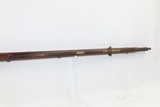 Antique British EAST INDIA COMPANY Marked “Model F” .75 Cal. PERC. Musket Percussion Musket w/EAST INDIA COMPANY Lion on Lock - 8 of 19