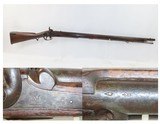 Antique British EAST INDIA COMPANY Marked “Model F” .75 Cal. PERC. Musket Percussion Musket w/EAST INDIA COMPANY Lion on Lock - 1 of 19