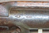 Antique British EAST INDIA COMPANY Marked “Model F” .75 Cal. PERC. Musket Percussion Musket w/EAST INDIA COMPANY Lion on Lock - 9 of 19