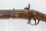 Antique British EAST INDIA COMPANY Marked “Model F” .75 Cal. PERC. Musket Percussion Musket w/EAST INDIA COMPANY Lion on Lock - 16 of 19