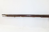 Antique British EAST INDIA COMPANY Marked “Model F” .75 Cal. PERC. Musket Percussion Musket w/EAST INDIA COMPANY Lion on Lock - 17 of 19