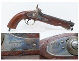 VERY FINE 1873 mfr. British P1858 Pistol for the EIG Military EIC India .66 Late Percussion Gun for the Indian Army - 1 of 21