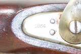 CIVIL WAR Antique U.S. Model 1861 .60 Caliber “EVERYMAN’S” Rifle-MUSKET
Union Infantry Rifle-Musket Dated 1864 - 7 of 20