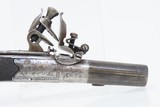 PAIR of Antique BRITISH Mabson, Labron, & Mabson .32 Cal. FLINTLOCK Pistols Engraved, Made Circa the Early-1800s in Birmingham - 17 of 25