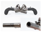 PAIR of Antique BRITISH Mabson, Labron, & Mabson .32 Cal. FLINTLOCK Pistols Engraved, Made Circa the Early-1800s in Birmingham - 1 of 25