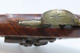 Antique British HENRY NOCK .54 Caliber FLINTLOCK Single Shot TRADE Pistol
BIRMINGHAM Proofed Pistol Used for TRADE w/NATIVES - 13 of 18