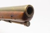 Antique British HENRY NOCK .54 Caliber FLINTLOCK Single Shot TRADE Pistol
BIRMINGHAM Proofed Pistol Used for TRADE w/NATIVES - 8 of 18