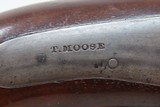 Antique European T. MOOSE Marked .36 Caliber PERCUSSION Target Pistol
Manufactured Circa the Mid 19th Century - 6 of 18