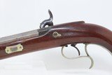 Antique European T. MOOSE Marked .36 Caliber PERCUSSION Target Pistol
Manufactured Circa the Mid 19th Century - 17 of 18