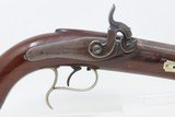 Antique European T. MOOSE Marked .36 Caliber PERCUSSION Target Pistol
Manufactured Circa the Mid 19th Century - 4 of 18