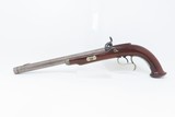 Antique European T. MOOSE Marked .36 Caliber PERCUSSION Target Pistol
Manufactured Circa the Mid 19th Century - 15 of 18