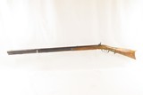 Antique A.G. BISHOP Signed Half-Stock .40 Caliber Percussion LONG RIFLE
Panama, New York; Hillsdale, Michigan - 15 of 20