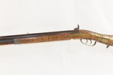 Antique A.G. BISHOP Signed Half-Stock .40 Caliber Percussion LONG RIFLE
Panama, New York; Hillsdale, Michigan - 17 of 20