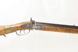 Antique A.G. BISHOP Signed Half-Stock .40 Caliber Percussion LONG RIFLE
Panama, New York; Hillsdale, Michigan - 4 of 20