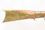 Antique A.G. BISHOP Signed Half-Stock .40 Caliber Percussion LONG RIFLE
Panama, New York; Hillsdale, Michigan - 3 of 20