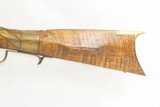 Antique A.G. BISHOP Signed Half-Stock .40 Caliber Percussion LONG RIFLE
Panama, New York; Hillsdale, Michigan - 16 of 20
