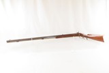 ENGRAVED Antique Mid-19th CENTURY Half-Stock .44 Cal. Percussion LONG RIFLE Kentucky Style HUNTING/HOMESTEAD Long Rifle - 14 of 19