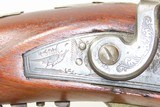 ENGRAVED Antique Mid-19th CENTURY Half-Stock .44 Cal. Percussion LONG RIFLE Kentucky Style HUNTING/HOMESTEAD Long Rifle - 7 of 19