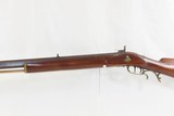 ENGRAVED Antique Mid-19th CENTURY Half-Stock .44 Cal. Percussion LONG RIFLE Kentucky Style HUNTING/HOMESTEAD Long Rifle - 16 of 19
