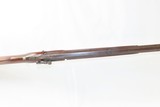 ENGRAVED Antique Mid-19th CENTURY Half-Stock .44 Cal. Percussion LONG RIFLE Kentucky Style HUNTING/HOMESTEAD Long Rifle - 12 of 19