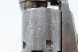 c1858 mfr. Antique COLT Model 1849 POCKET .31 PERCUSSION Revolver Civil War Nice Antebellum Sidearm by Samuel Colt - 12 of 19