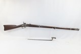 CIVIL WAR Antique US SPRINGFIELD ARMORY Model 1855 .58 Caliber Rifle-MUSKET MAYNARD Tape Primed Musket with U.S. BAYONET - 2 of 22