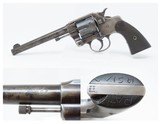 c1906 mfr. COLT NEW ARMY & NAVY .32-20 WCF Cal. Double Action REVOLVER C&R
LE/MIL/Civilian Sidearm; Companion to Winchester 1892 - 1 of 19