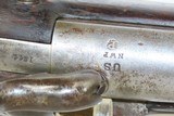 Antique DERINGER U.S. Model 1817 Percussion Conversion .54 Cal COMMON RIFLE U.S. Marked 1 of 13,000 Contracted by Henry Deringer - 10 of 19