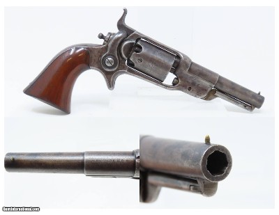 Pre-CIVIL WAR Antique COLT Model 1855 ROOT Side-Hammer POCKET Revolver .31
Manufactured circa 1856