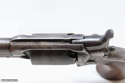 Pre-CIVIL WAR Antique COLT Model 1855 ROOT Side-Hammer POCKET Revolver .31Manufactured circa 1856 - Image 9 of 17