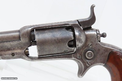 Pre-CIVIL WAR Antique COLT Model 1855 ROOT Side-Hammer POCKET Revolver .31Manufactured circa 1856 - Image 16 of 17